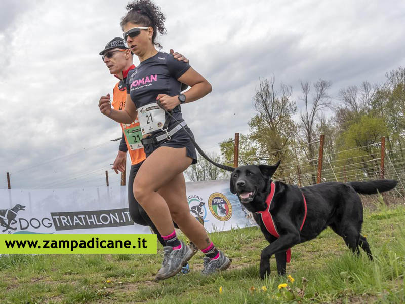 Paratriathlon e corsa con il cane