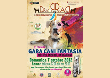 Dakota Day, Gara di cani fantasia a Roma il 7 ottobre 2012
