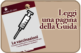 la guida per i vaccini del cane